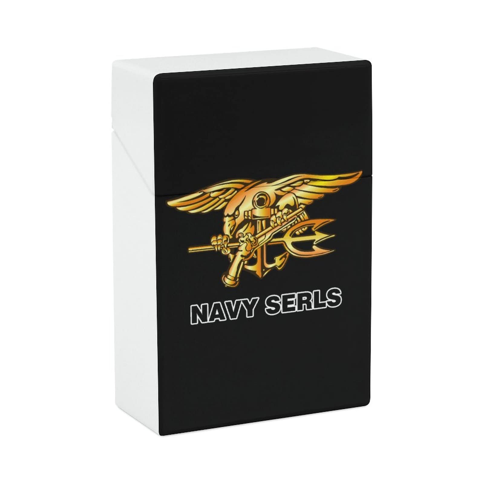 Amazon.co.jp: タバコケース 20本収納 ミリタリー ネイビーシールズ